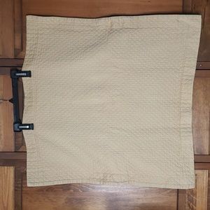 Restoration Hardware Diamond Matelasse Euro Sham